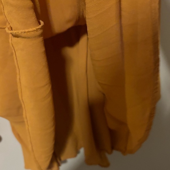 Reformation | Delancey | Mustard yellow long sleeve dress | fall | size 4 Small - Picture 5 of 9